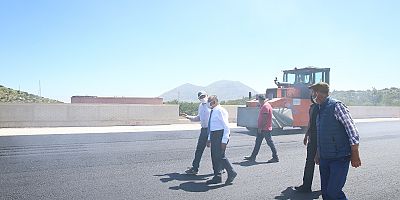 BÜYÜKŞEHİR, HİSARCIK-HACILAR ARASINDAKİ YOLDA SONA YAKLAŞTI