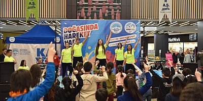 BÜYÜKŞEHİR’İN ‘DOĞASINDA HAREKET VAR’ ETKİNLİĞİNE MİNİKLERDEN YOĞUN İLGİ