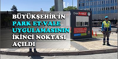 Büyükşehir'in Park Et-Vale Uygulamasının İkinci Noktası Açıldı