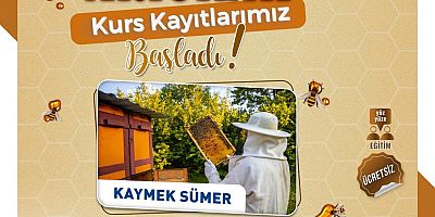 Büyükşehir KAYMEK'in Arıcılık Kursu Kayıtları Başladı