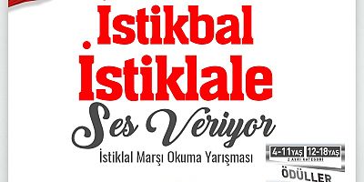BÜYÜKŞEHİR KAYMEK’TEN İSTİKLAL MARŞI OKUMA YARIŞMASI