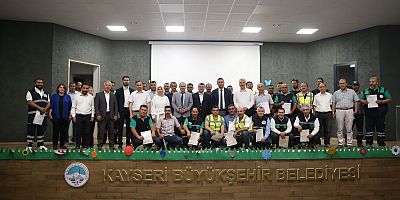 Büyükşehir Personeline 'Orman Yetiştirme Ve Bakım' Sertifikası