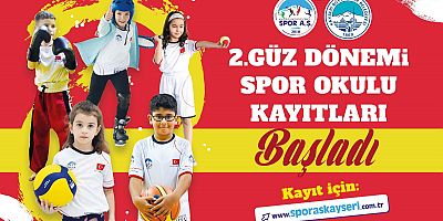 Büyükşehir Spor A.Ş. 2. Güz Dönemi Spor Okulu Kayıtları Başladı