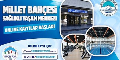 Büyükşehir Spor A.Ş. Sağlıklı Yaşam Merkezi'ne Kayıtlar Başladı