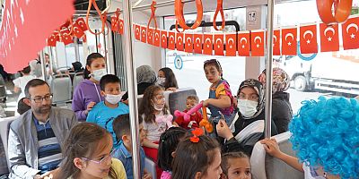 Büyükşehir Ulaşım A.Ş.'den 23 Nisan'a Özel 