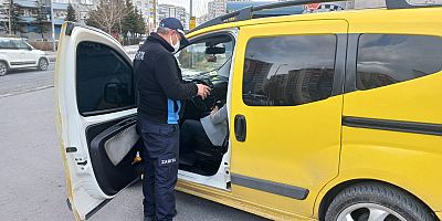 BÜYÜKŞEHİR ZABITA'DAN SERVİS ARAÇLARI VE TİCARİ TAKSİLERE DENETİM
