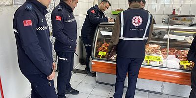 Büyükşehir Zabıtası, Ramazan Denetimlerine Kasap İşletmeleri ile Devam Etti