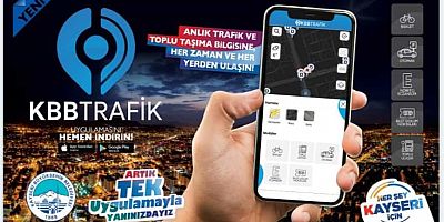 Büyükşehirden KBBTRAFİK uygulaması