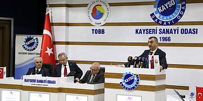 KAYSO Meclis Başkanı Abidin Özkaya
