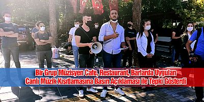 Çalışmalarına Kısıtlama Getirilen Müzisyenler İsyan da!