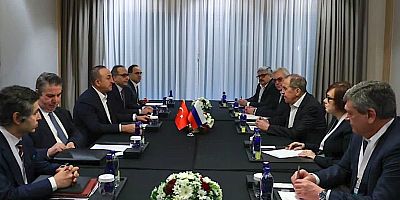 Çavuşoğlu, Lavrov ile görüştü