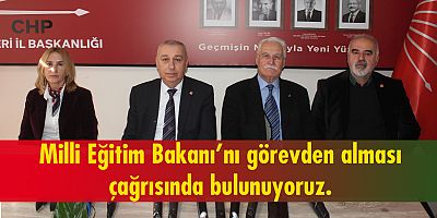 CHP'81 İLDE AYAĞA KALKTI!