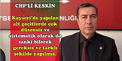 CHP İL BAŞKANI KESKİN: KAYSERİ’DE BOT FİYATLARI ARTTI!