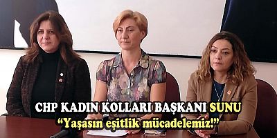 CHP KADIN KOLLARINDAN 81 İLDE  EŞ ZAMANLI AÇIKLAMA