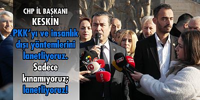 CHP Kayseri İl Başkanlığı'ndan Hain Saldırıya Sert Tepki: ''Artık Yeter''
