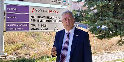 CHP KAYSERİ MİLLETVEKİLİ ARIK TEMELİ ATILIP UNUTULAN OKULA DİKKAT ÇEKTİ