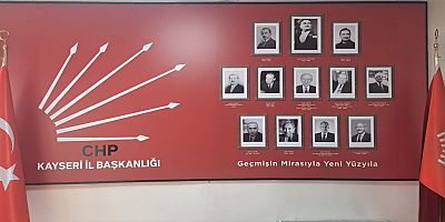 CHP Kayseri Pınarbaşı'ndan Girdi, Büyükkılıç'tan çıktı.