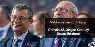 CHP Kurultayına iptal davası