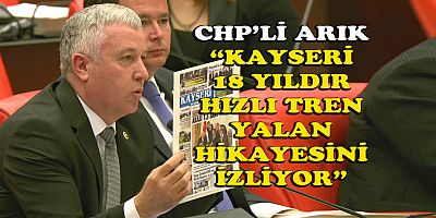 CHP'Lİ ARIK 