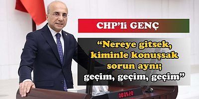 CHP’li Aşkın Genç: “Özel tüketimden alınan vergi, gelirin aslan payını oluşturuyor”