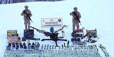 Çok Sayıda Silah ve Mühimmat Ele Geçirildi