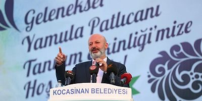 ÇOLAKBAYRAKDAR’DAN 'GELENEKSEL YAMULA  PATLICANI' ETKİNLİĞİNE DAVET
