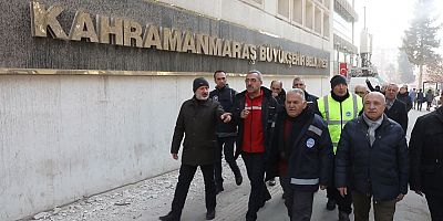 ÇOLAKBAYRAKDAR, KAHRAMANMARAŞ’I ZİYARET ETTİ