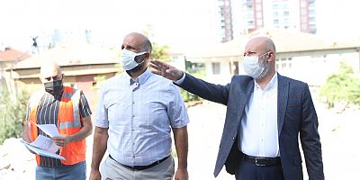 ÇOLAKBAYRAKDAR UĞUREVLERDEKİ KENTSEL DÖNÜŞÜM ÇALIŞMALARINI İNCELEDİ