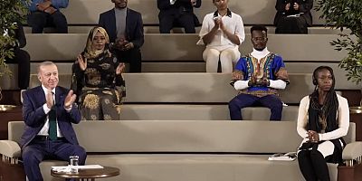 Cumhurbaşkanı Erdoğan, Afrikalı gençlerle buluştu