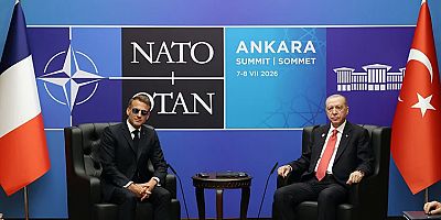 Cumhurbaşkanı Erdoğan, Fransa Cumhurbaşkanı Macron ile görüştü