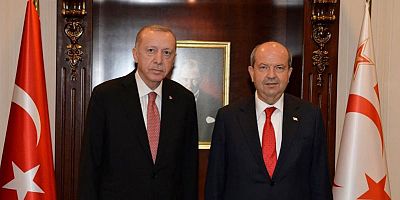 Cumhurbaşkanı Erdoğan KKTC Cumhurbaşkanı Tatar ile telefonda görüştü