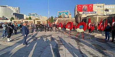 Cumhuriyet'in 100'üncü Yılında Gazi Mustafa Kemal Atatürk Anıldı