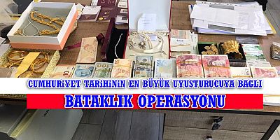 Cumhuriyet Tarihinin En Büyük Uyuşturucuya Bağlı Suç Gelirleri Operasyonu