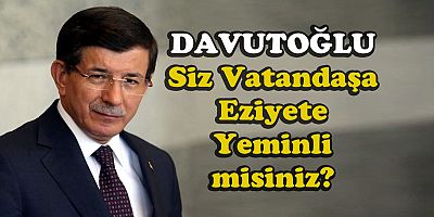Davutoğlu’dan doğal gaz zammına isyan;