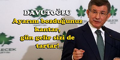 Davutoğlu’ndan Kaftancıoğlu tepkisi