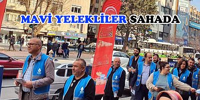 DEVA PARTİSİ MAVİ YELEKLİLER ETKİNLİĞİ TÜM HIZIYLA DEVAM EDİYOR...