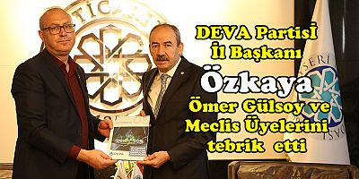 DEVA Partisi’nden Kayseri Ticaret Odasına Ziyaret