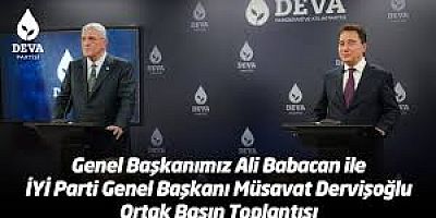 DEVA ve İYİ Parti ortak çalışma grubu kuracak