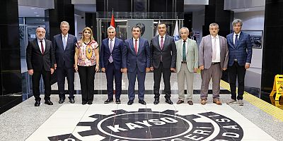 Dışişleri Bakan Yardımcı KAYSO’da Sanayicilerle Bir Araya Geldi