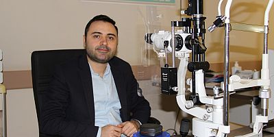 Dr. Emre Kılıç,  Glokom hastalığı ile ilgili  bilgiler verdi.