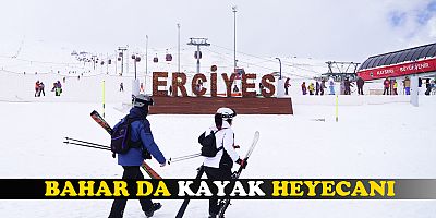 Dünya Markası Erciyes'te Baharda Kayak Heyecanı