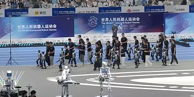 Dünyanın ilk İnsansı Robot Oyunları Pekin'de başladı