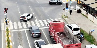 Durdurulan yüz araçtan biri ceza yedi