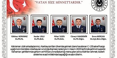 Düşen askeri uçakta 20 şehit