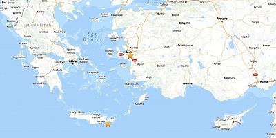 Ege’de iki deprem