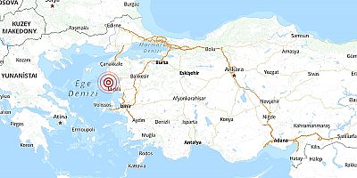 Ege Denizi'nde 4,8 büyüklüğünde deprem