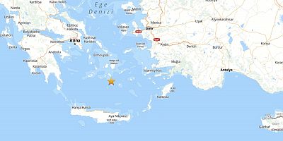 Ege Denizi'nde deprem