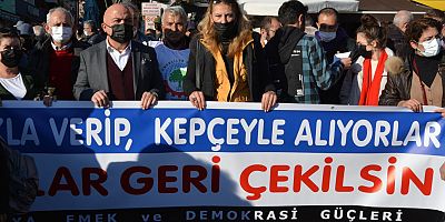 Elektrik zamlarına protesto