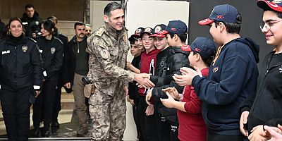 Emniyet Müdürü Aydın’dan şehit polis memurunun oğluna doğum günü sürprizi