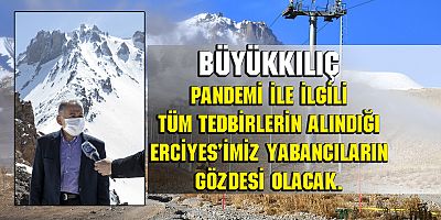 ERCİYES KAYAK PİSTLERİNDE SUNİ KARLAMA BAŞLADI
